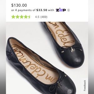 Sam Edelman FELICIA BALLET FLAT size 8
